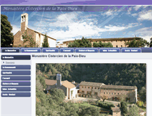 Tablet Screenshot of monastere-cabanoule.com